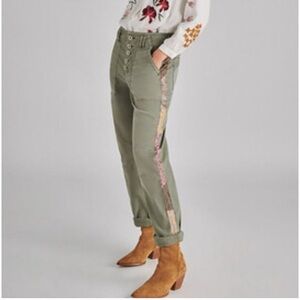Anthropologie cargo pants Sage Green size 26 petite